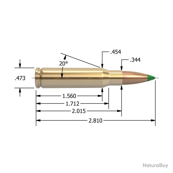 Douilles Nosler Cal. 308 Win x50