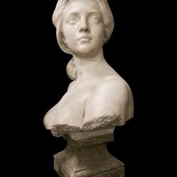 Henri Weighele Diane patrone des chasseurs 75 cm marbre de carare