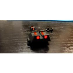 Ensemble Vis&eacute;e Fibre Optic | Glock [Rouge]