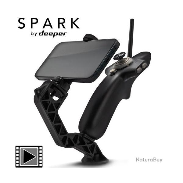 Support Smartphone Deeper pour T�l�commande Bateau Amorceur Spark