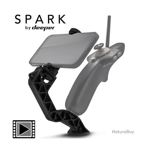 Support Smartphone Deeper pour T�l�commande Bateau Amorceur Spark