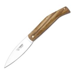 Couteau pliant Cudeman plein manche olivier 10cm