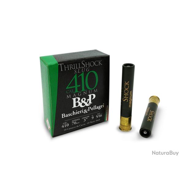 10 balles B&P BIG GAME THRILL SHOCK CAL.410