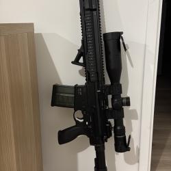 HECKLER & KOCH MR308 A3 G28 16,5" + Lunette BURRIS Tactical XTR II 3-15 X 50