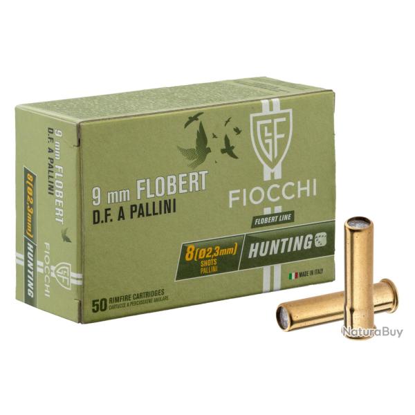 9 mm Fiocchi fiocchi cart 9mm db ch pb8 bte de 50
