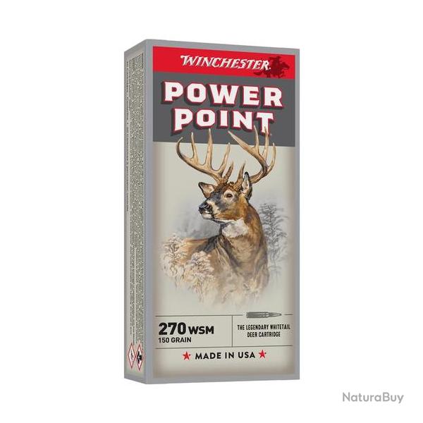 Power Point winchester 270 short magnum 270 wsm