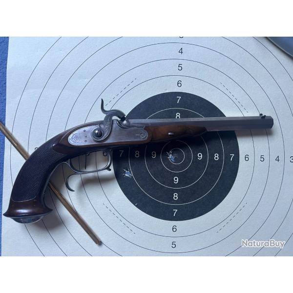Pistolet Lepage � percussion - Le Page - Cal.44 avec mallette et moule