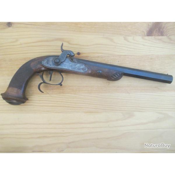 Pistolet � percussion de duel ou de tir