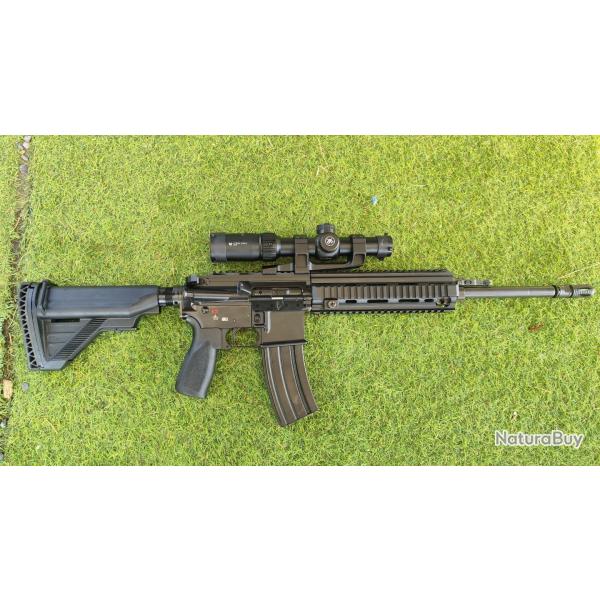 Heckler & koch MR 223 16,5" �quip�, lunette VORTEX Strike Eagle, poign�e tactique - Calibre 223 REM