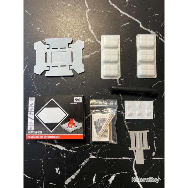 Kit r�chaud de camping compact - bivouac, randonn�e, p�che et outdoor