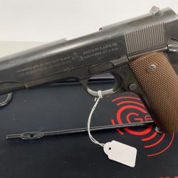 COLT mod&egrave;le 1911 A1calibre 45 acp, HARTFORD CT .USA  ARME D'ORIGINE ann&eacute;e 1943 tr&egrave;s bel &eacute;tat