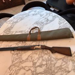 Beretta fusil superpos&eacute; calibre 12 - facture d'origine - housse