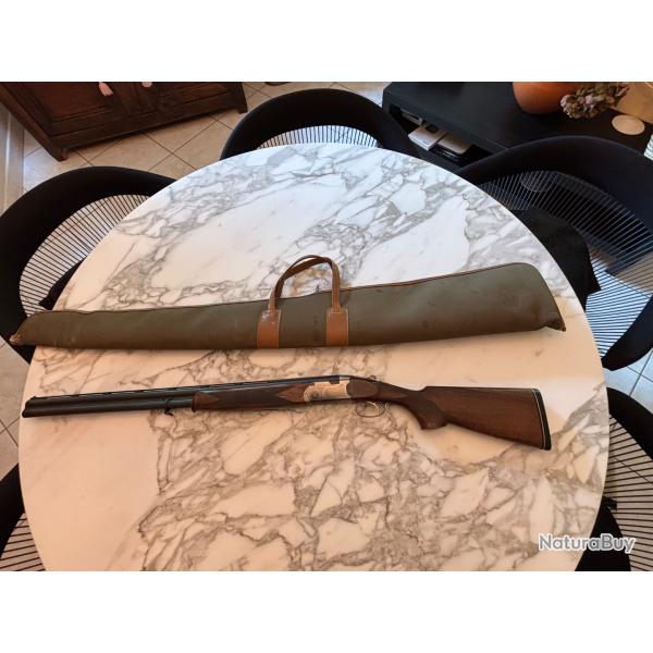 Beretta fusil superpos� calibre 12 - facture d'origine - housse