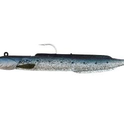 Leurre souple Sandy Andy Jig 22g - Corps de rechange 13CM-22GR, Spotted Sardine