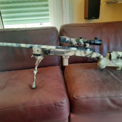 r&eacute;plique airsoft sniper FN HERSTAL FN SPR A2 spring 1.7 joules custommis&eacute;