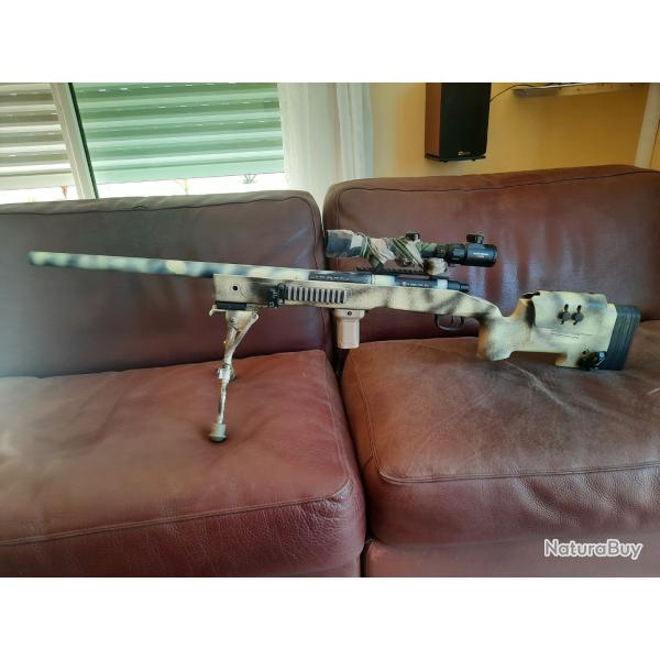 r�plique airsoft sniper FN HERSTAL FN SPR A2 spring 1.7 joules custommis�