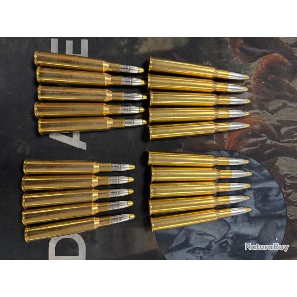 Lot de 20 cartouche rws evo 7x65r