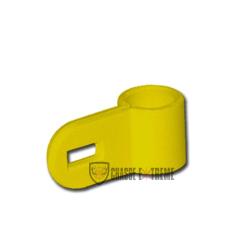 Bagues d'Attache Plastique Hybride Jaune Diam 7.5mm
