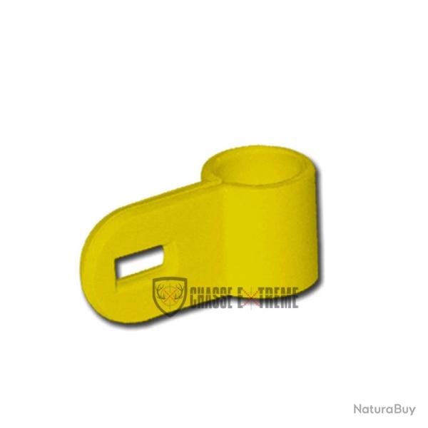 Bagues d'Attache Plastique Hybride Jaune Diam 7.5mm
