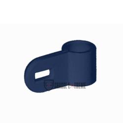 Bagues d'Attache Plastique Colvert Bleu Diam 10.5mm
