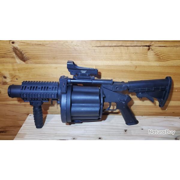 ICS airsoft lance grenade 6 coups avec viseur