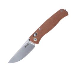 SRM SANREMU Medal 255L-MN  micarta marron axis / crossbar lock