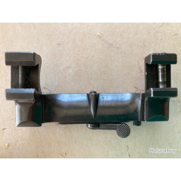 Montage lat�ral pour lunette � rail 70� , tout acier , d�rivable pour rail de 9 mm avec embase