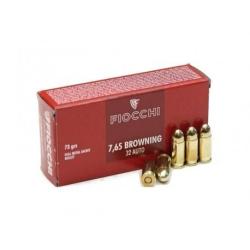 Fiocchi Cal 32 auto 7,65 Browning FMJ 73grs X500