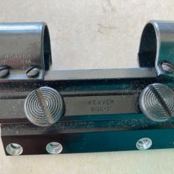Montage lat&eacute;ral WEAVER  avec anneaux WEAVER 25,4 mm