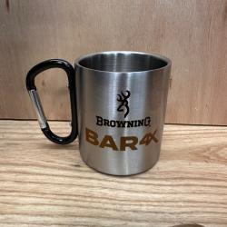 Mug / Tasse inox BROWNING BAR 4x