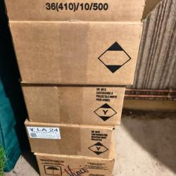 Lot de 3 cartons de 200 cartouches SOLOGNAC calibre 12/76 en 28 grammes - plomb 7.5 + 1 carton VINCI