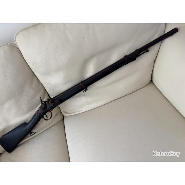 Fusil Silex court  mod�le 1777 de la Manufacture Imp�riale de Charleville � restaurer