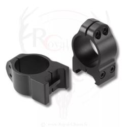 2 colliers acier Diam.25.4mm Bas WARNE