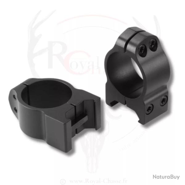 2 colliers acier Diam.25.4mm Bas WARNE