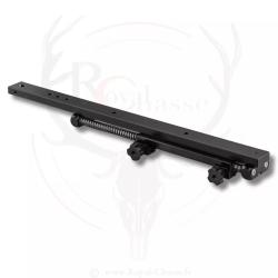 Compensateur de recul monobloc aluminium pour rail de 11mm