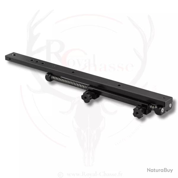 Compensateur de recul monobloc aluminium pour rail de 11mm