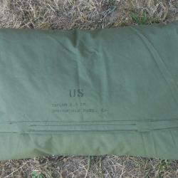 COUSSIN  POUR LIT DE CAMP US WW2
