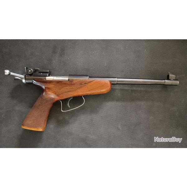 PISTOLET MONOCOUP BERGERON "LE FEDERAL" 6MM FLOBERT