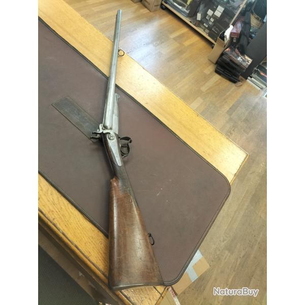 Fusil a chien type lefaucheux cal 16/65 � broche