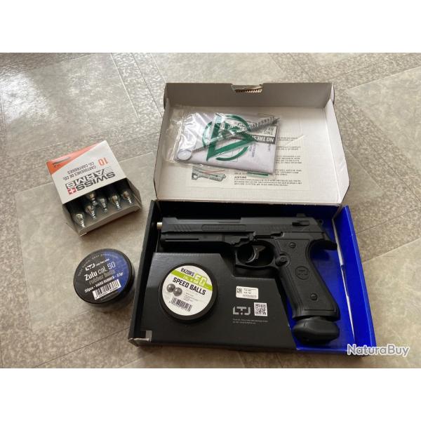 Pack pistolet de d�fense LTL Alfa 1 .50 (18 joules)