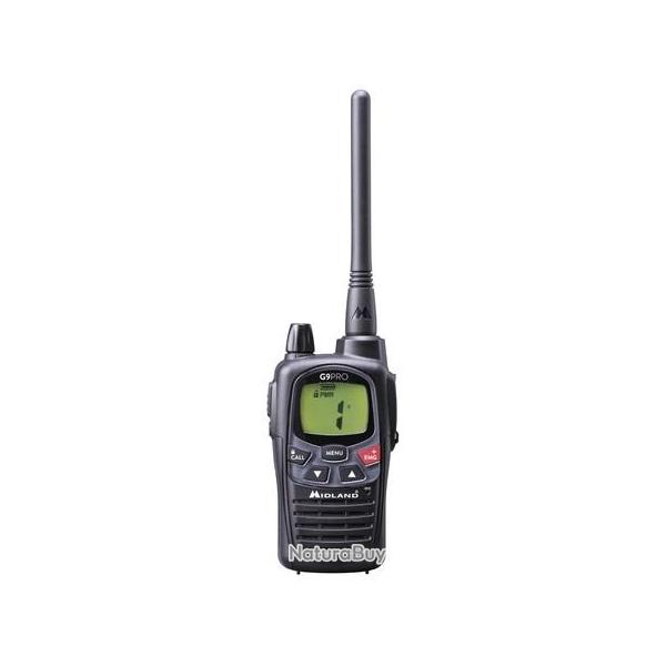 Midland G9 PRO Noir + oreillette � l'unit�