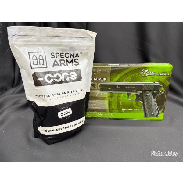 Pack pr�t a tirer PISTOLET - "COMBAT ZONE 19ELEVEN" - Cal BBS 6MM