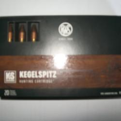 Munition RWS calibre 9.3x62 ogive KS 16 grammes