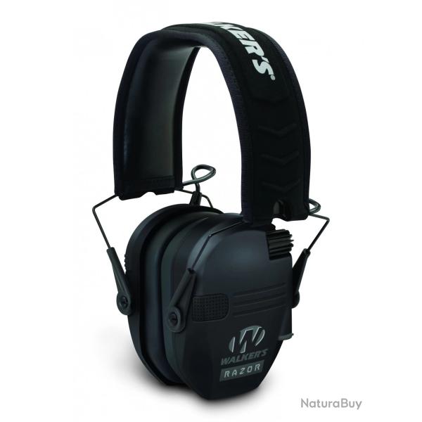 WALKER'S - RAZOR ELECTRONIC MUFF BLACK casque