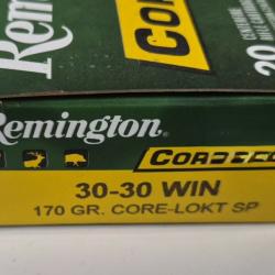 REMINGTON CORELOCK 30 30 170 GR
