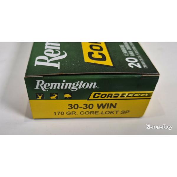 REMINGTON CORELOCK 30 30 170 GR