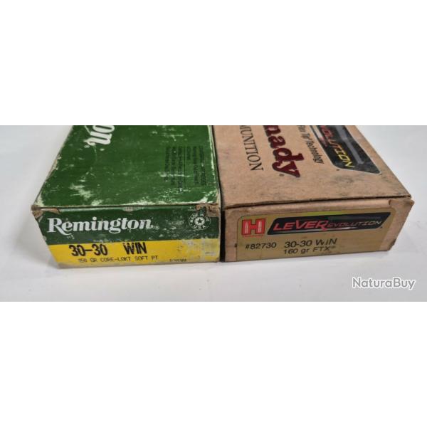 LOT BALLES 30 30 WIN