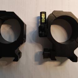 Colliers WHEELER 34 mm, high, avec niveau int&eacute;gr&eacute;, NEUFS - Frais de port offerts !