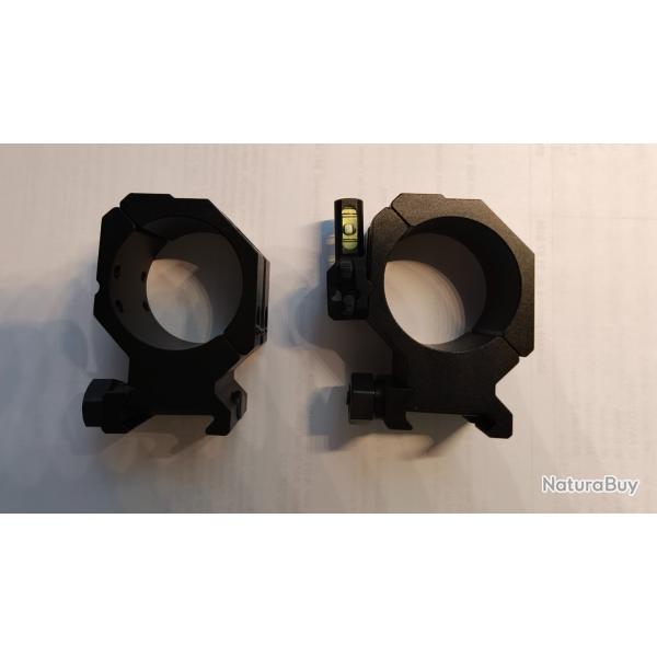 Colliers WHEELER 34 mm, high, avec niveau int�gr�, NEUFS - Frais de port offerts !