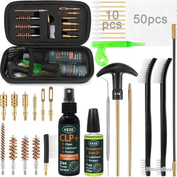 Gun Oil CLP Nettoyant et lubrifiant pour Armes � feu Kit Universel de Nettoyage pour Armes